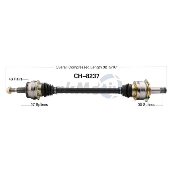 Surtrack Axle Cv Axle Shaft, Ch-8237 CH-8237 - main